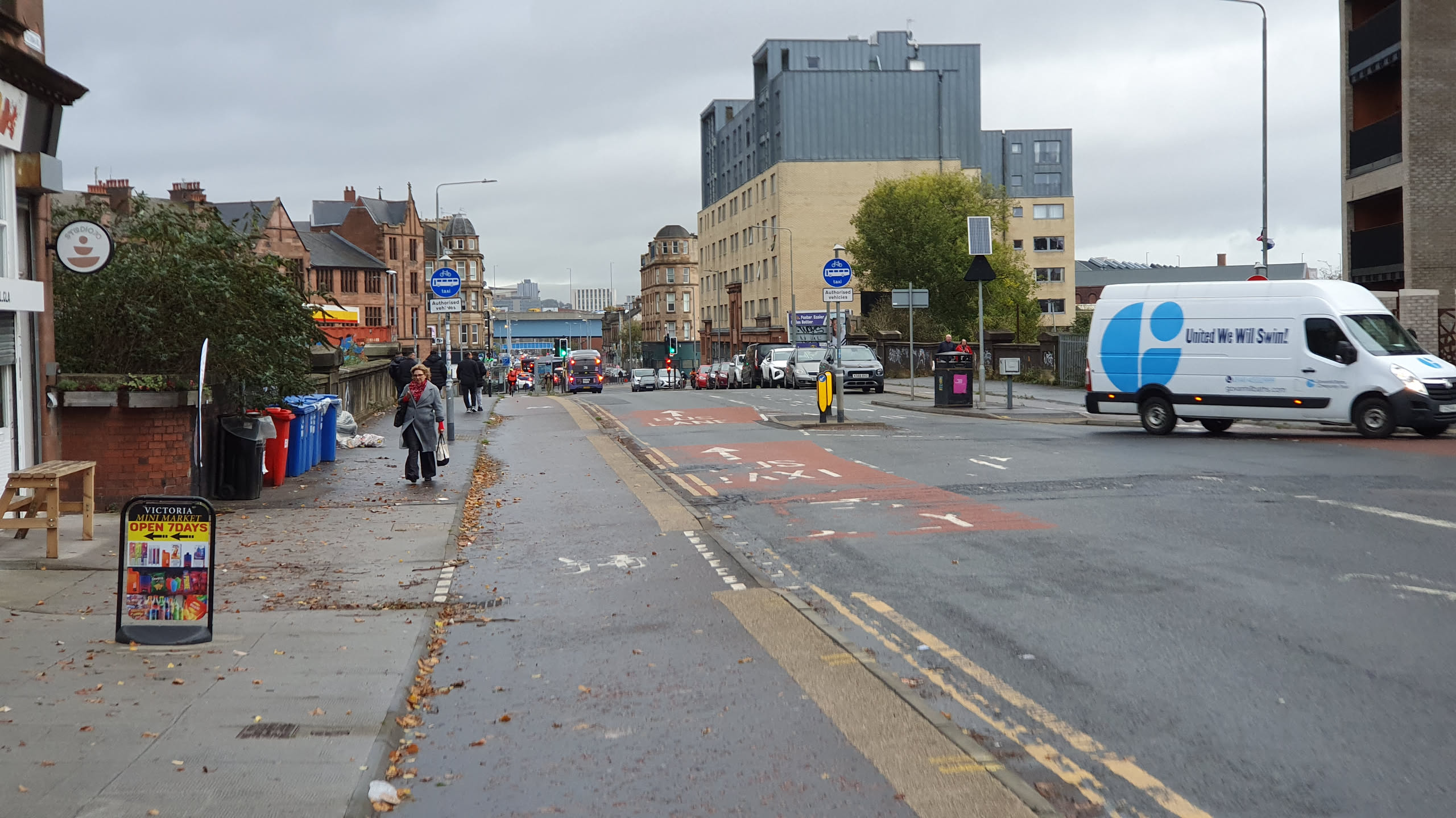 Cycling around a new city
